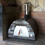 Picture of Horno de Leña para Pizza y Pan MAXIMUS ARENA Negro