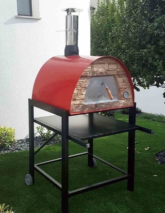 Hornos y barbacoas-Barbacoa de Obra con Horno de Lena AV5900F