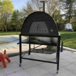 Picture of Horno MAXIMUS PRIME ARENA Negro con Soporte Negro Parma