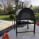 Picture of Horno MAXIMUS PRIME ARENA Negro con Soporte Negro Parma