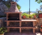 Picture of Barbacoa con Fregadero de Piedra AV150R