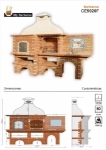 Picture of Barbacoa de Obra con Horno y Fregadero CE9020F
