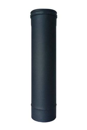 Imagen de Tubo de chimenea MAXIMUS de acero inoxidable Gris Antracita 50cm AC111F