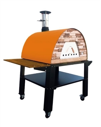 Imagen de Horno MAXIMUS PRIME ARENA Naranja con Soporte Negro Bello 