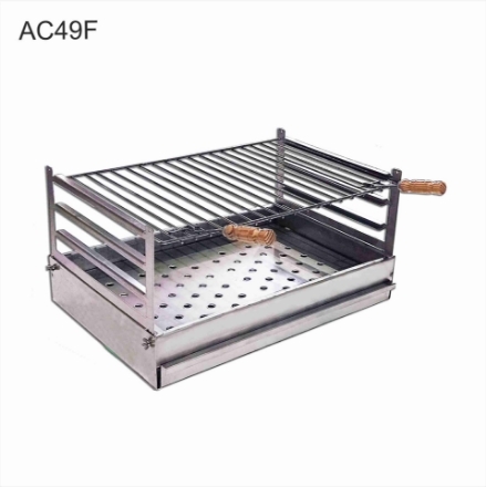 Imagen de Parrilla de acero inoxidable para sobreponer 80x40 AC49F