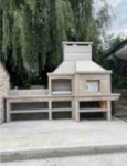 Picture of Barbacoa Granito Con Horno de Lena GR66F