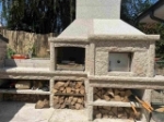 Picture of Barbacoa Granito Con Horno de Lena GR66F