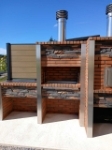 Picture of Barbacoa de Piedra y Ladrillo con Horno y Fregadero CS3070F