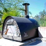 Picture of Horno de Leña para Pizza  MAXIMUS ARENA Negro PRO