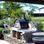 Picture of Horno de Leña para Pizza  MAXIMUS ARENA Negro PRO