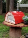 Picture of Horno de Leña Pizza y Pan MAXIMUS ARENA Rojo PRO