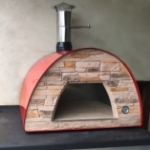 Picture of Horno de Leña Pizza y Pan MAXIMUS ARENA Rojo PRO
