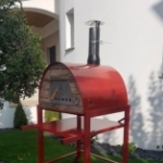 Picture of Horno de Leña Pizza y Pan MAXIMUS ARENA Rojo PRO
