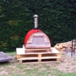 Picture of Horno de Leña Pizza y Pan MAXIMUS ARENA Rojo PRO