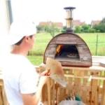 Picture of Horno de Leña Pizza y Pan MAXIMUS ARENA Rojo PRO