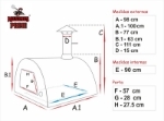 Picture of Horno MAXIMUS PRIME ARENA Amarillo con Soporte Negro Bello