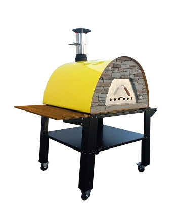 Imagen de Horno MAXIMUS PRIME ARENA Amarillo con Soporte Negro Bello