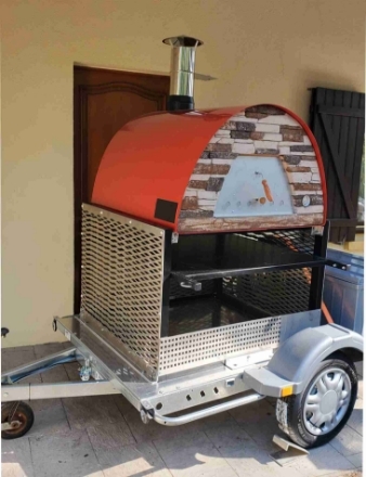 Imagen de Horno Pizza y Pan MAXIMUS PRIME ARENA Rojo PRO