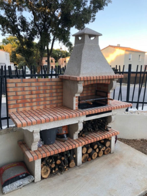 Picture of Barbacoa de Carbon Lena con Fregadero AV2010F